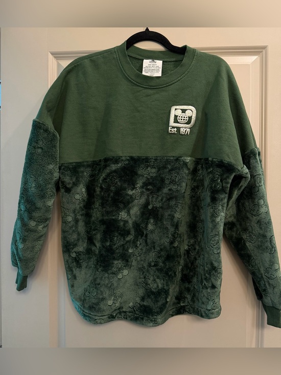 Disney Tops - Disney World Spirit Jersey Velour Sweatshirt